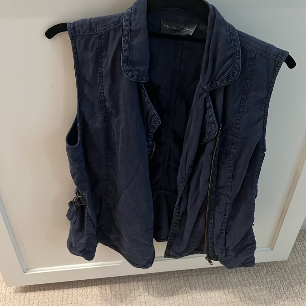 Michael Stars vest blue size M